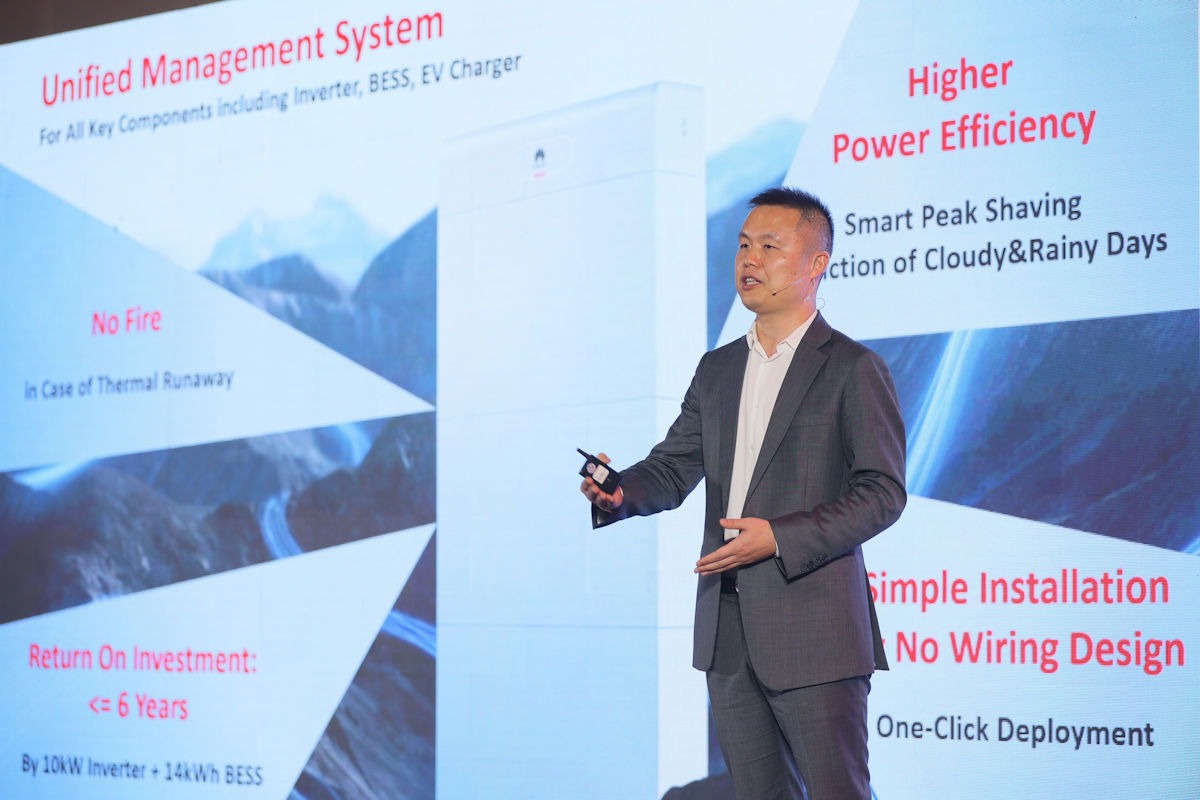 Mr. Logan Yu President Huawei Thailand Digital Power Business