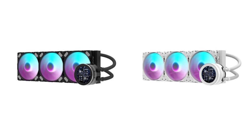 DarkFlash เปิดตัวผลิตภัณฑ์ที่ใช้นวัตกรรมใหม่ ในธีมอวกาศล้ำสมัย ที่งาน Computex 2024 4 DN IPS liquid cooler