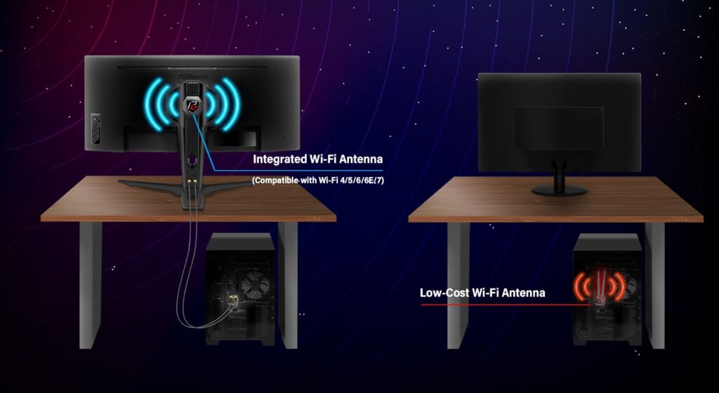 Integrated Wi Fi Antenna