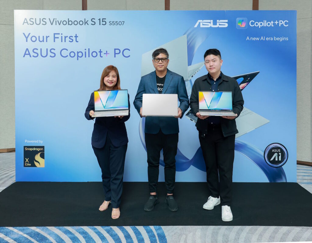 ASUS วางจำหน่าย Vivobook S 15 (S5507) โน้ตบุ๊ก Copilot+ PC ตัวแรก ที่มาพร้อมซีพียู Snapdragon X Elite 2 S5507