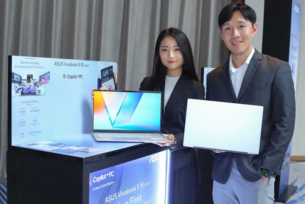 ASUS วางจำหน่าย Vivobook S 15 (S5507) โน้ตบุ๊ก Copilot+ PC ตัวแรก ที่มาพร้อมซีพียู Snapdragon X Elite 3 S5507 3