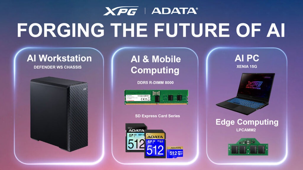 ADATA นำเสนอนวัตกรรมใหม่ภายใต้แนวคิด “Innovate Today, Embrace Tomorrow” ที่งาน Computex 2024 3 image2