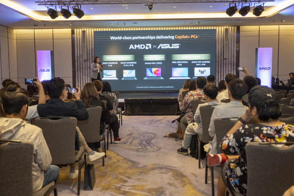 ASUS เปิดตัวโน้ตบุ๊กใหม่ มาพร้อม AMD Ryzen AI 300 Series ตอบสนองชีวิตยุคใหม่ด้วยเทคโนโลยี AI 9 Event 7