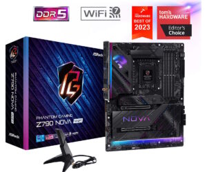 พรีวิว ASRock PHANTOM GAMING Z790 Nova WiFi เมนบอร์ดซ็อกเก็ต LGA 1700 รองรับซีพียู อินเทล คอร์ เจนฯ 12/13/14