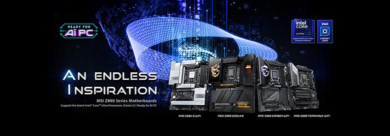 ยกระดับการประมวลผล AI ไปอีกขั้นกับเมนบอร์ด MSI Z890 Series 2 image