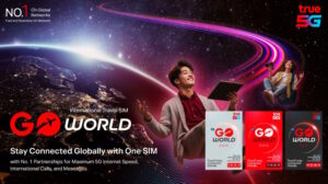 ทรูส่ง “GO World” ซิมโรมมิ่งสุดล้ำ ซิมเดียวเที่ยวรอบโลกแบบไร้รอยต่อ