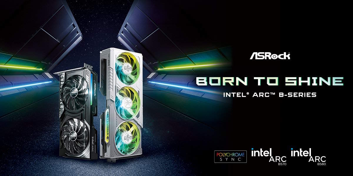 ASRock Intel Arc B Series Cover