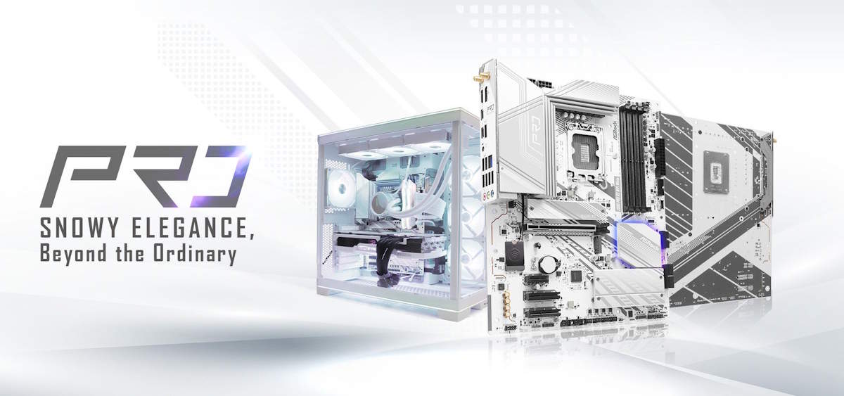 Your PC Transformed Z890 Pro RS WiFi White