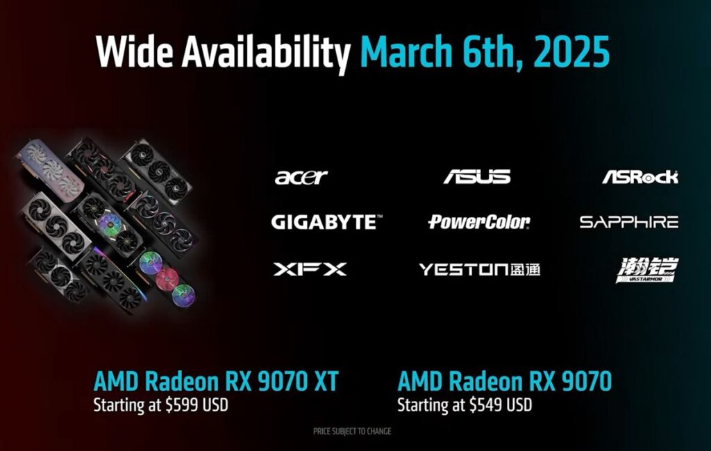 RX9070 Price