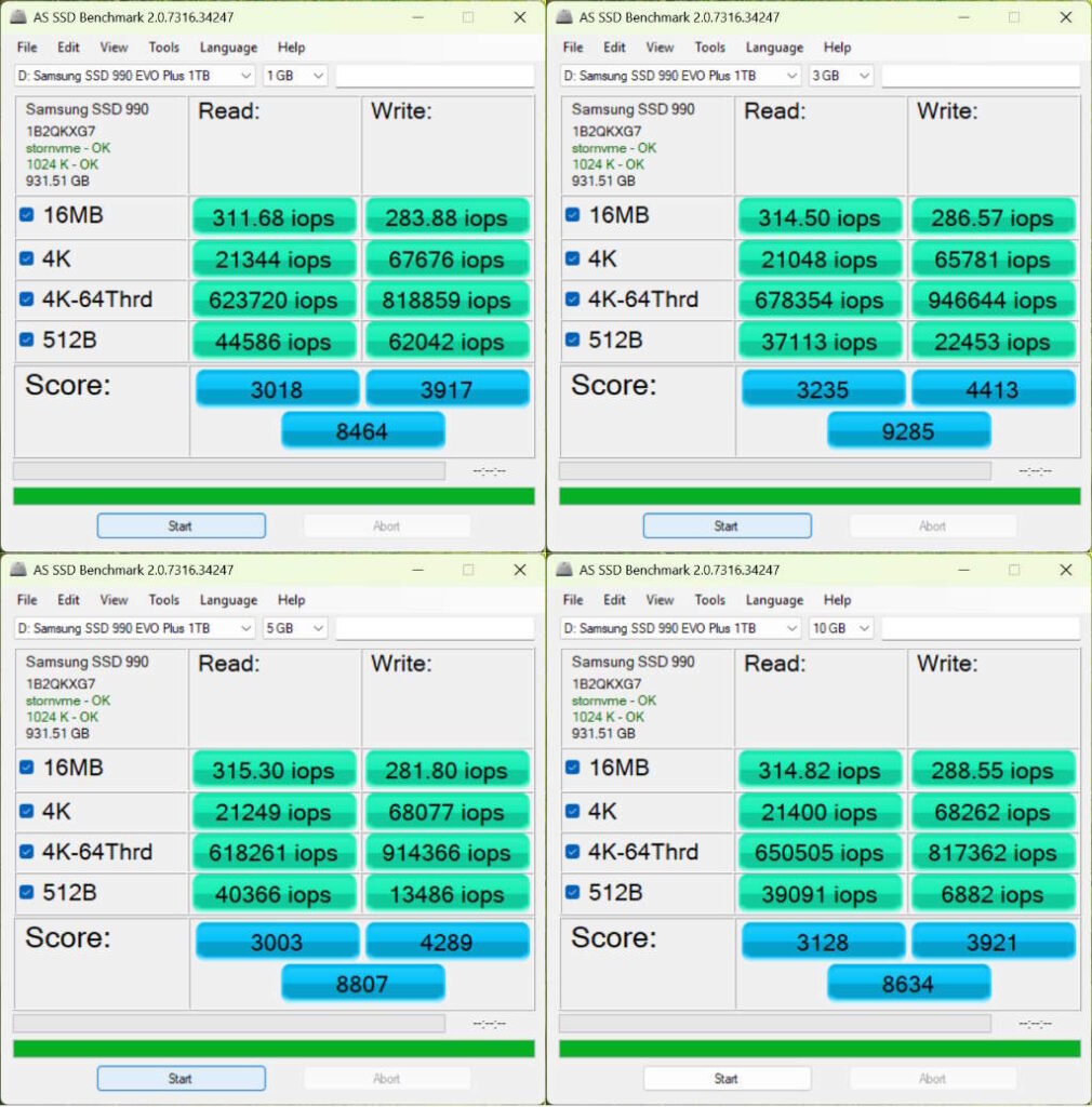 AS-SSD Benchmark