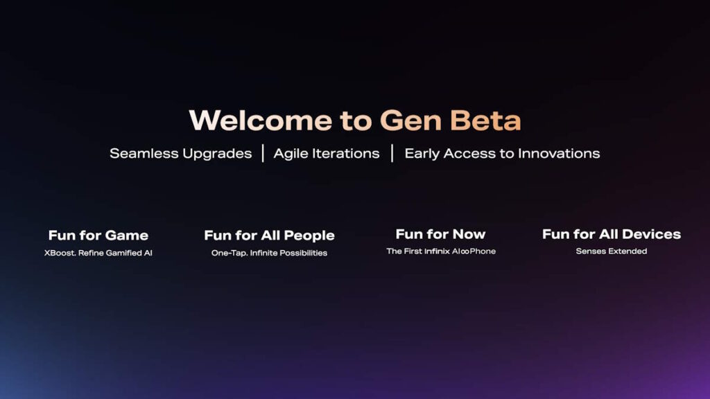 Infinix AI∞ Beta Plan 2