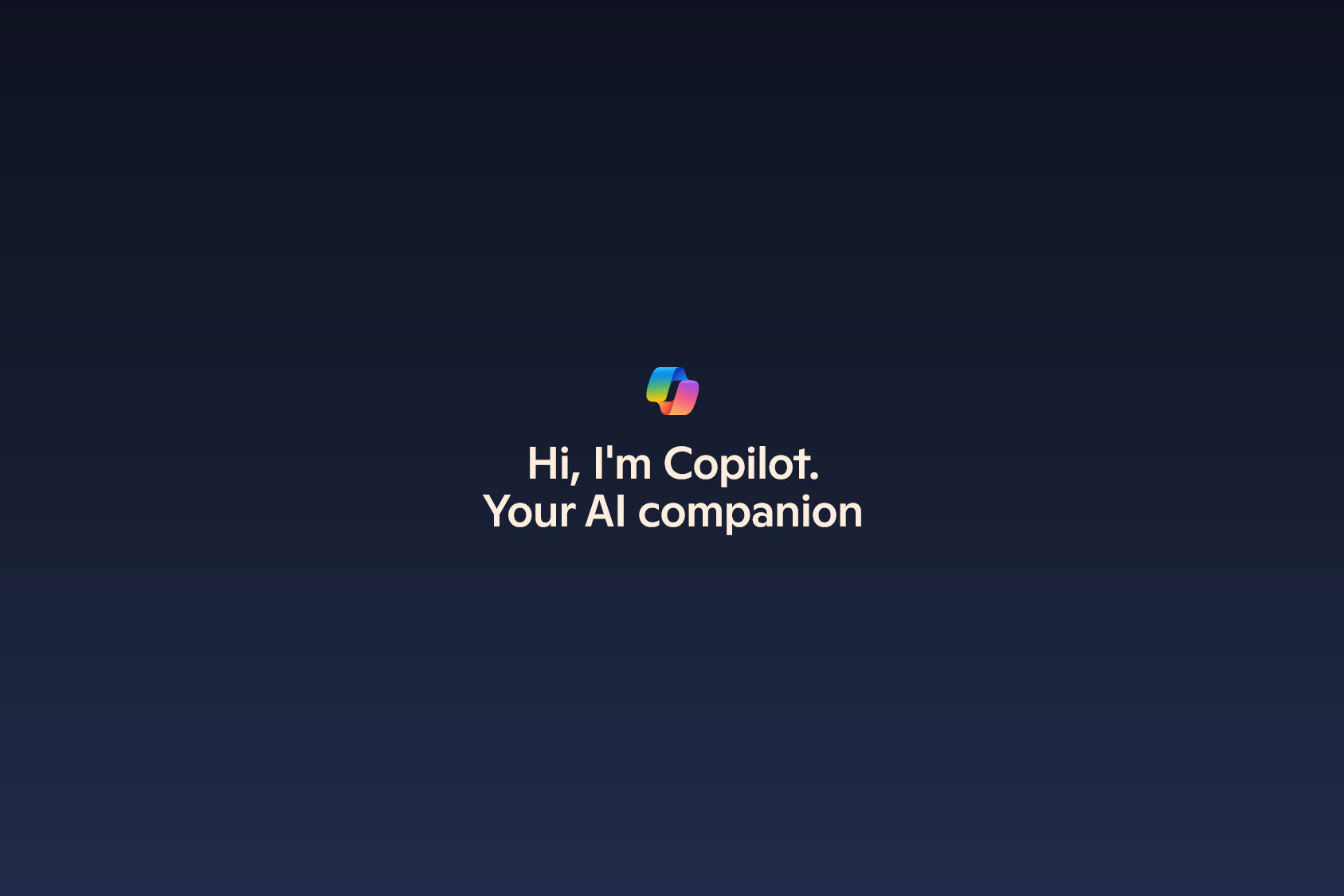 Microsoft Copilot Your AI companion