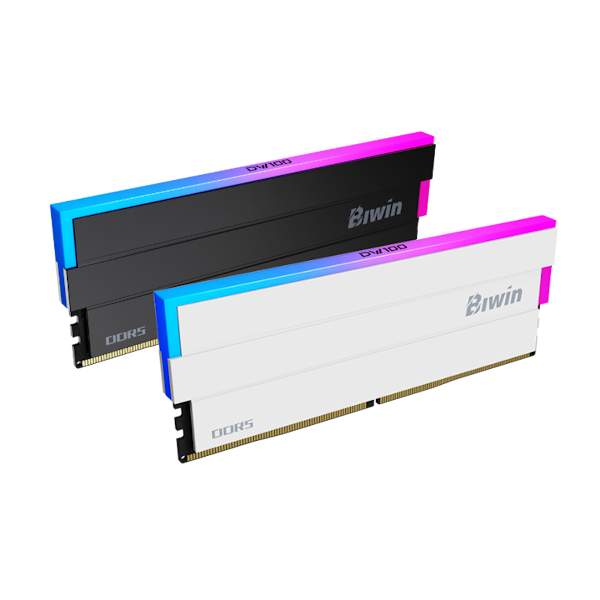 1 biwin black opal dw100 ddr5 rgb ram with speeds up to 8400 mts