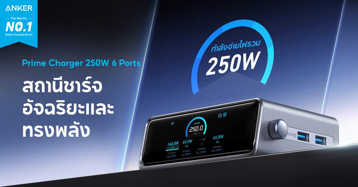 Anker Prime 250w GaN