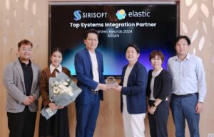 สิริซอฟต์ คว้ารางวัลระดับอาเซียน ในงาน 2025 Elastic ASEAN Partner Awards