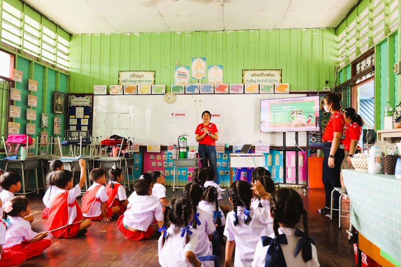 แคนนอน ลุยส่งเสริมการศึกษา จัดกิจกรรม Canon Volunteer ครั้งที่ 41 6 Canon Volunteer41 6
