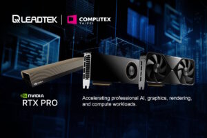 Leadtek เปิดตัว “GPU-Accelerated AI Pavilion” ในงาน COMPUTEX 2025 พร้อมโชว์โซลูชัน AI ที่ขับเคลื่อนด้วย NVIDIA RTX PRO 6000 Blackwell