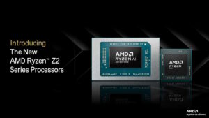AMD เปิดตัว Ryzen Z2 รุ่นใหม่สำหรับเครื่องเล่นเกมแบบพกพา ยกระดับประสิทธิภาพและการประมวลผล AI สู่มือคุณ