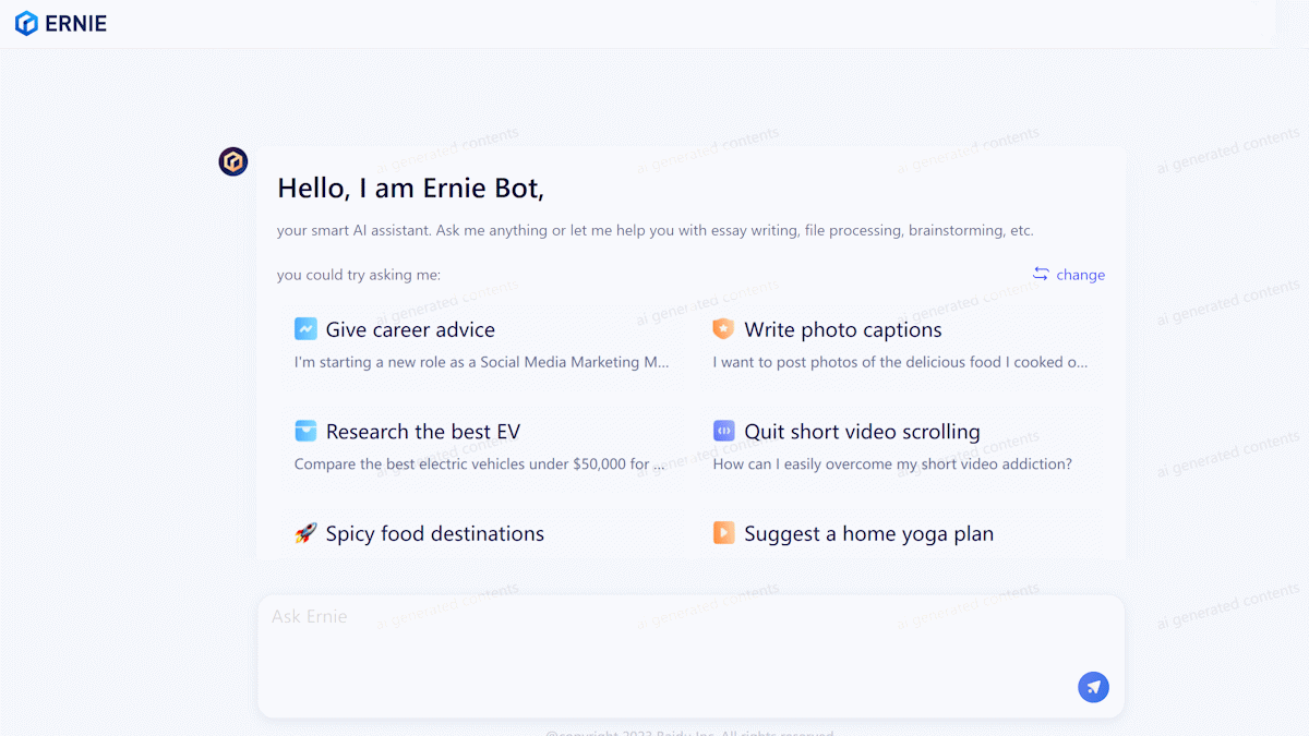 Baidu Ernie
