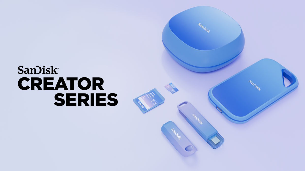 SanDisk Creator Series Portfolio Logo HERO1