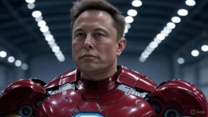 Elon Musk, Iron man suite