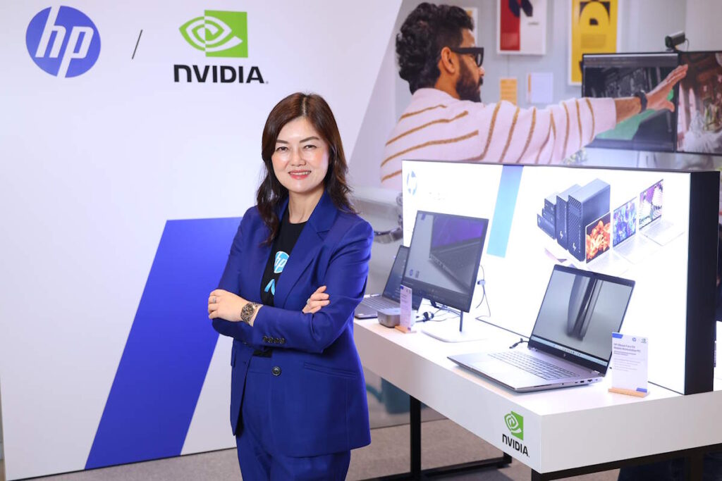 HP เปิดตัว AI Workstation ซีรีส์ Z: ขุมพลังใหม่สำหรับเศรษฐกิจดิจิทัลของไทย 3 HP Z Workstation K. Varanit Single Shot 1
