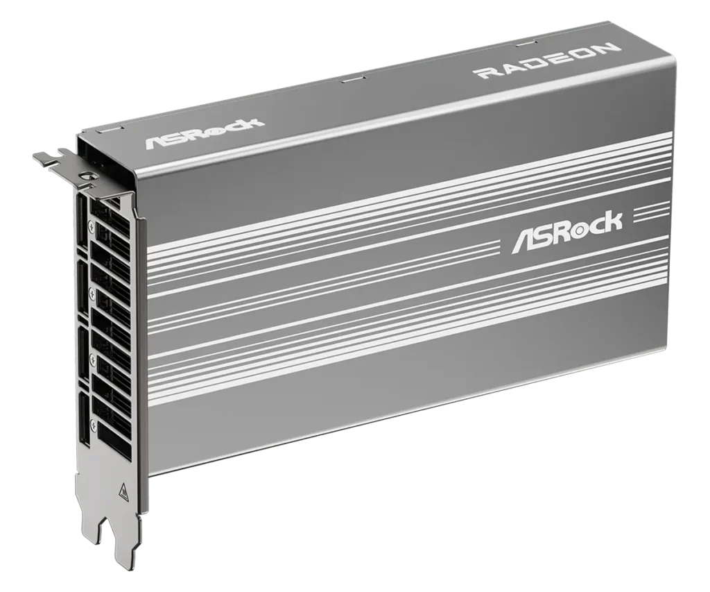 ASRock เปิดตัวกราฟิกการ์ด AMD Radeon AI PRO R9700 สองรุ่นใหม่ ยกระดับงานพัฒนา AI 6 ASRock AMD Radeon AI PRO R9700 Passive 32GB (R9700 PS 32G)