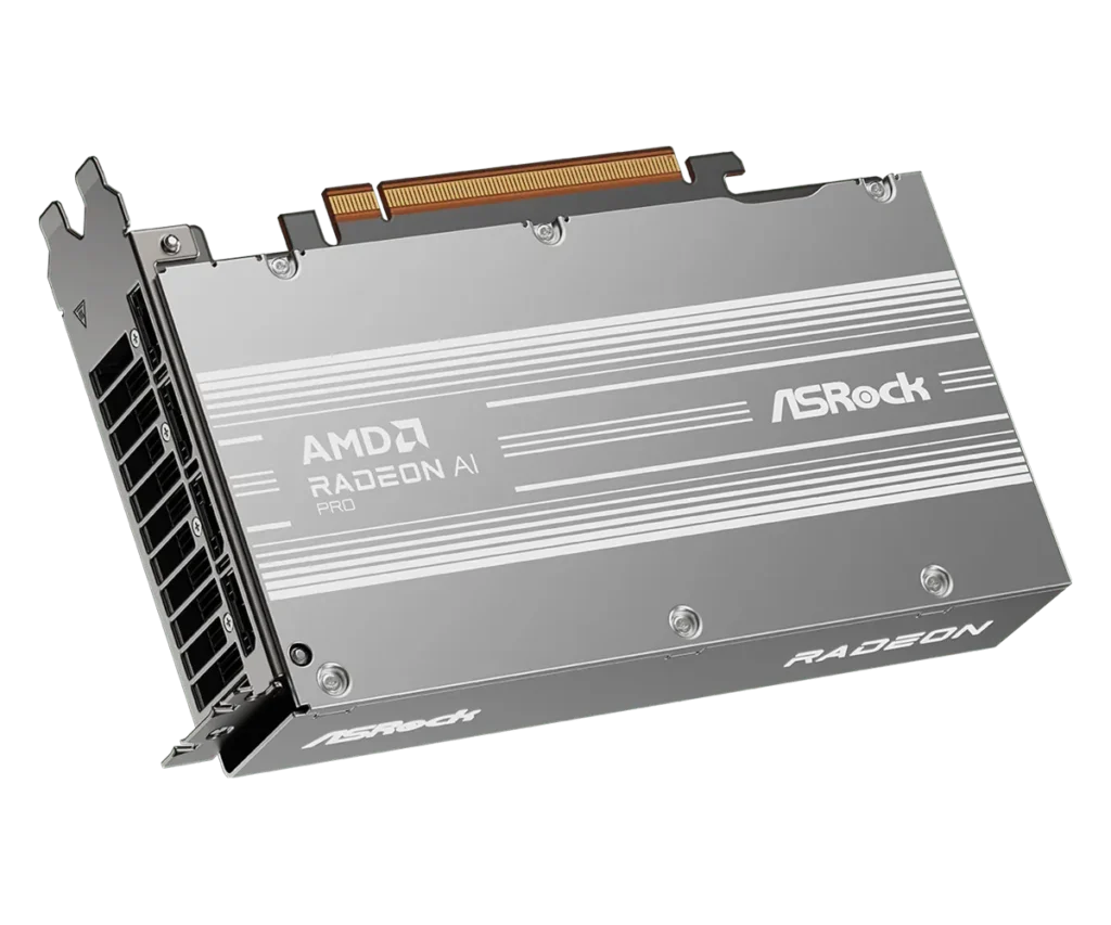 ASRock เปิดตัวกราฟิกการ์ด AMD Radeon AI PRO R9700 สองรุ่นใหม่ ยกระดับงานพัฒนา AI 9 ASRock AMD Radeon AI PRO R9700 Passive 32GB (R9700 PS 32G)