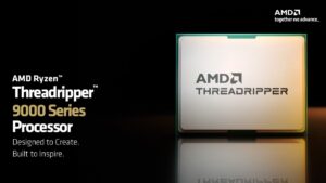 AMD วางจำหน่าย Ryzen Threadripper 9000 Series “Zen 5” สำหรับเดสก์ท็อประดับไฮเอนต์: ออกแบบมาเพื่อการสร้างสรรค์ สร้างขึ้นเพื่อสร้างแรงบันดาลใจ