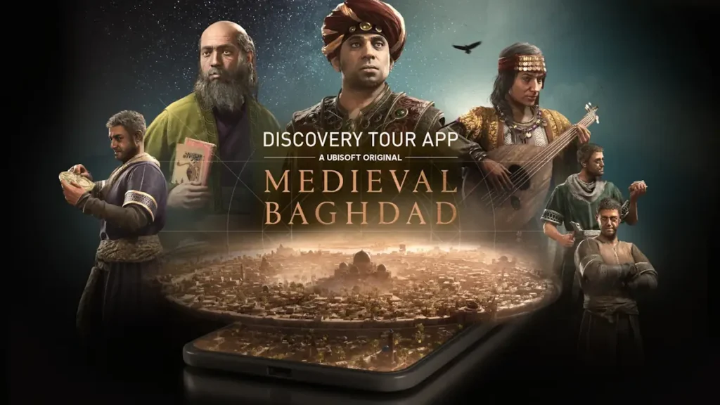 Ubisoft เผยแอป Discovery Tour บนโทรศัพท์มือถือสำหรับ Assassin’s Creed Mirage 2 DISCOVERYTOUR MEDIEVALBAGHDAD02