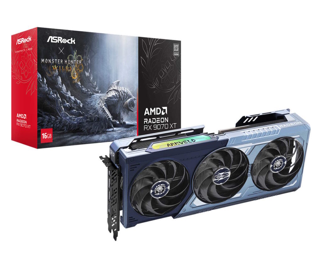 Radeon RX 9070 XT MONSTER HUNTER WILDS EDITION