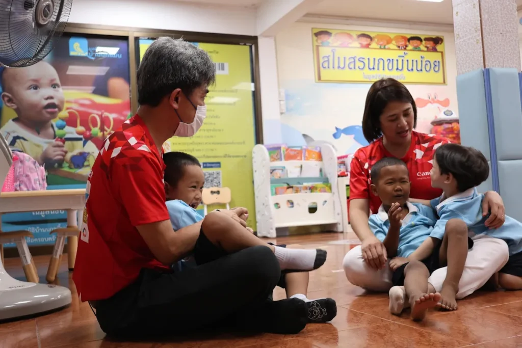 แคนนอน ช่วยเหลือเด็กและเยาวชนกลุ่มเปราะบางต่อเนื่องเป็นปีที่ 3 ณ มูลนิธิบ้านนกขมิ้น และ สถานสงเคราะห์เด็กอ่อน รังสิต 4 Canon Volunteer 3
