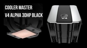 Cooler Master V4 Alpha 3DHP Black: ฮีตซิงก์รุ่นใหม่ ดีไซน์มินิมอล ประสิทธิภาพเยี่ยม
