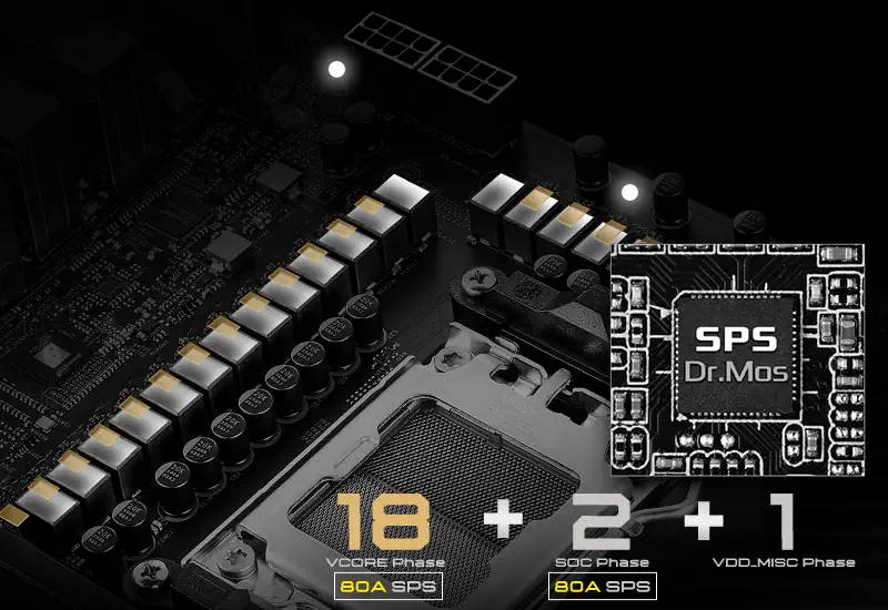 X870 Taichi Creator VRM
