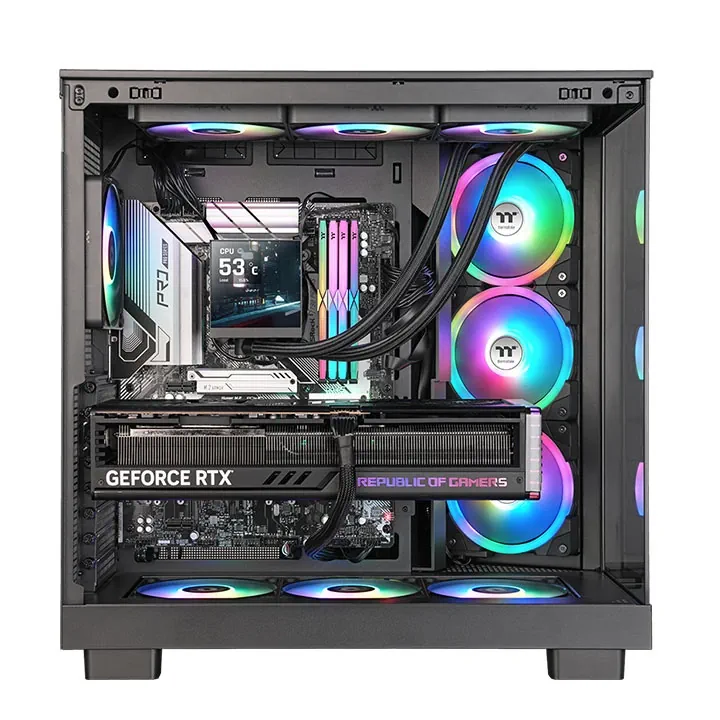 Thermaltake MAGFloe 360 Ultra ARGB Sync: AIO Liquid Cooler สุดล้ำด้วยจอ LCD 3.95 นิ้ว รองรับ TDP 355W สำหรับการระบายความร้อนแบบจัดเต็ม 7 magfloe 360 ultra argb sync aio bk 6rere