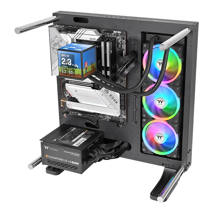 Thermaltake Minecube 360 Ultra ARGB Sync AIO Liquid Cooler: ระบบระบายความร้อนที่ผสานจอ LCD สี่หน้าจอสุดล้ำสมัย 7 minecube ultra argb sync 6
