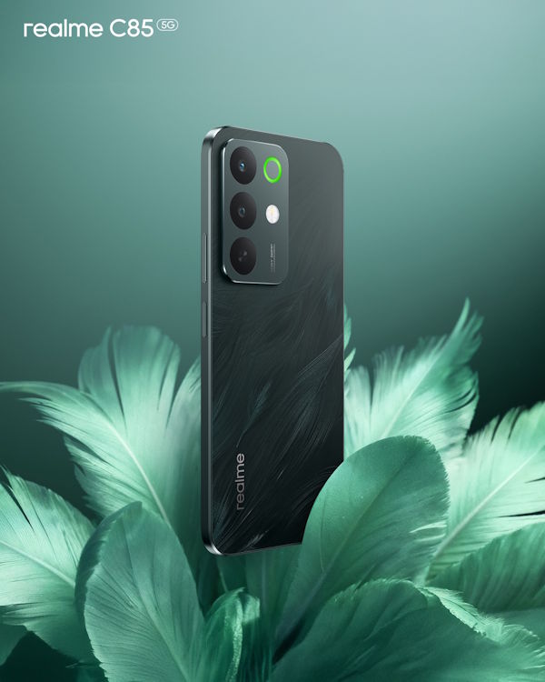เปิดตัว realme C85 Series 5G ลุยได้ทุกจังหวะชีวิตด้วยแบตเตอรี่ 7000mAh มาตรฐานความทนทาน IP69 Pro เริ่มต้นเพียง 5,999 บาท 3 realme c85 10