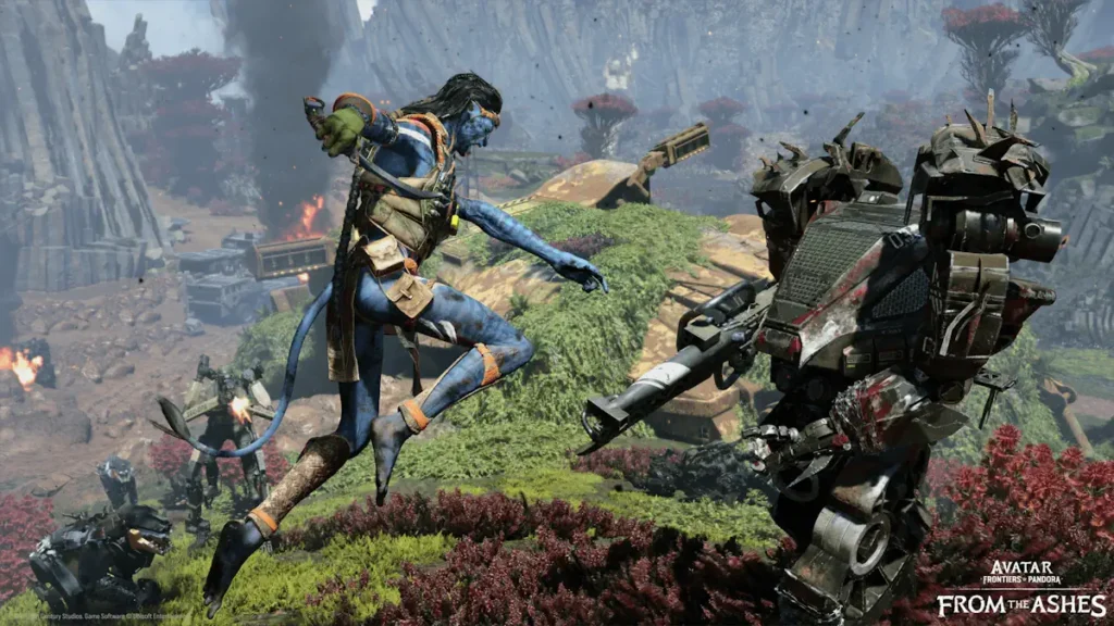 Avatar: Frontiers of Pandora - ส่วนเสริม “From the Ashes” เปิดให้เล่นแล้ว 2 AFOP From the Ashes Takedown Screenshot 230925 6PMCET
