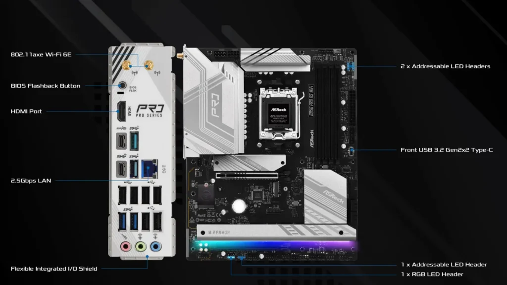 ASRock B850 Pro RS WiFi
