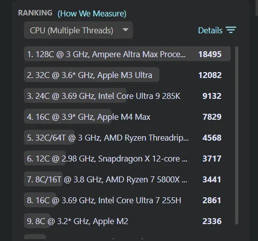 Cinebench 2026 Score Ref