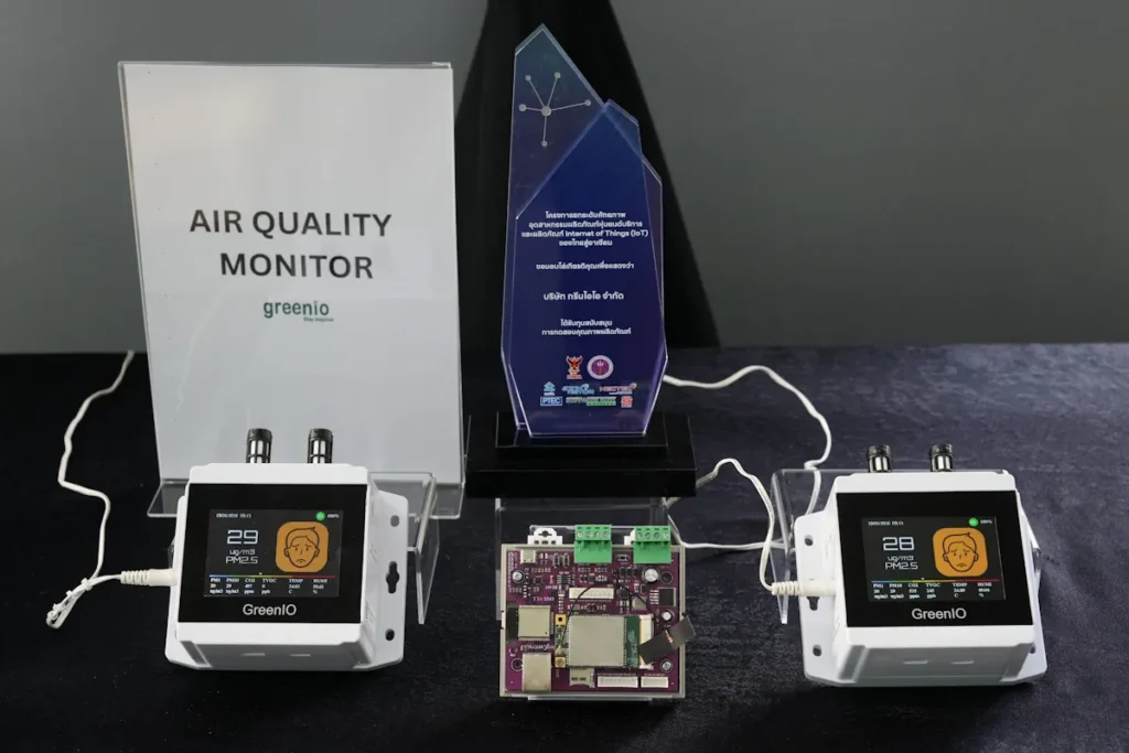 GreenIO โชว์ศักยภาพโซลูชัน Edge AI ยกระดับระบบนิเวศ Tech for Good รับมือวิกฤต PM2.5 เพื่อสุขภาวะที่ดีของคนไทย 4 Air sensor