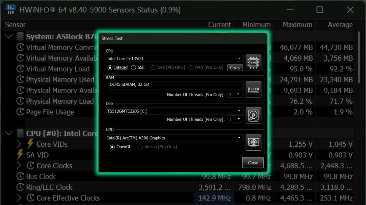 HWiNFO v8 40 Update