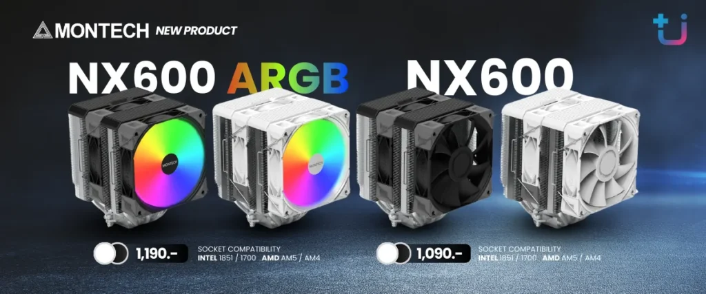 MONTECH NX600 และ NX600 ARGB
