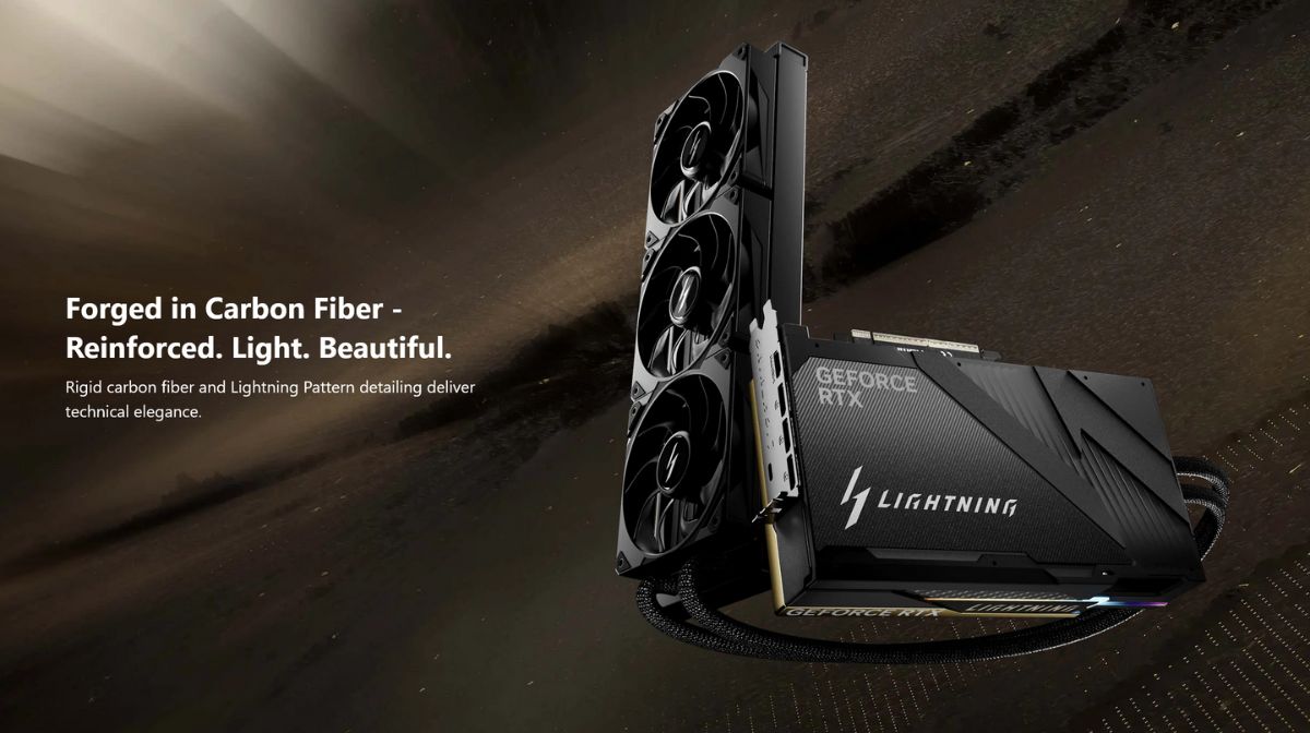 MSI GeForce RTX 5090 32G LIGHTNING Z Cover