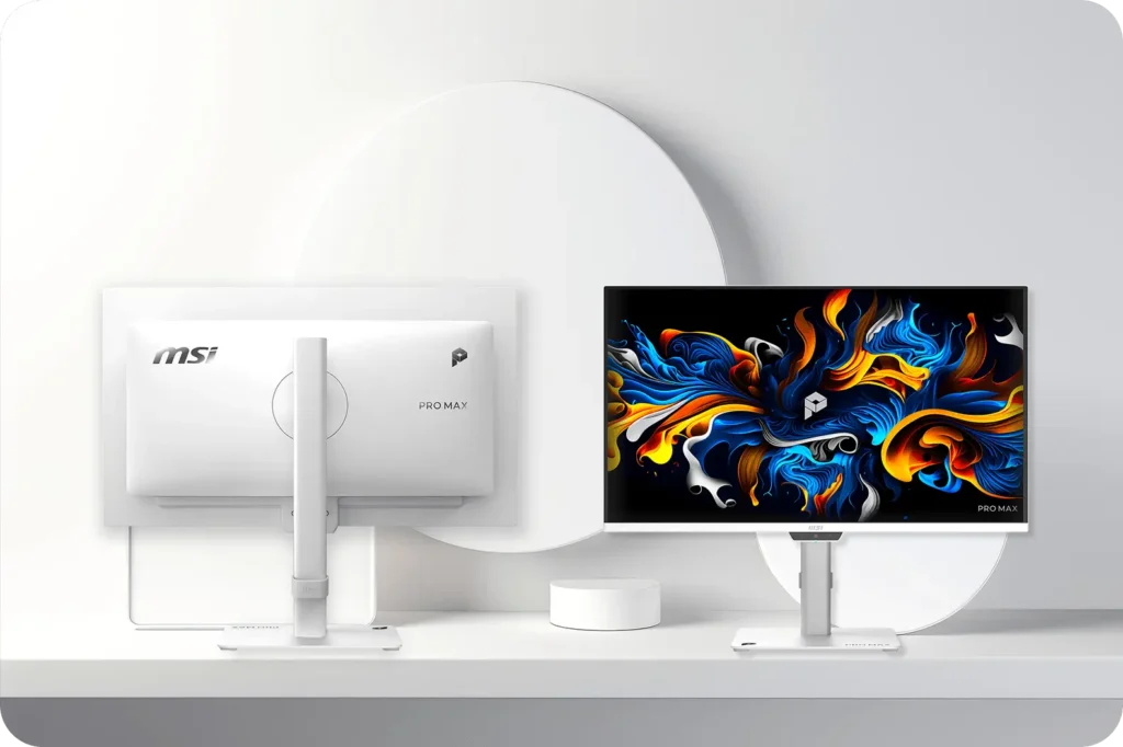 MSI เปิดตัวผลิตภัณฑ์กลุ่ม PRO MAX ซีรีส์ใหม่: ยกระดับประสิทธิภาพและความสวยงามสำหรับการทำงานยุคใหม่ 3 MSI PRO MAX Monitor