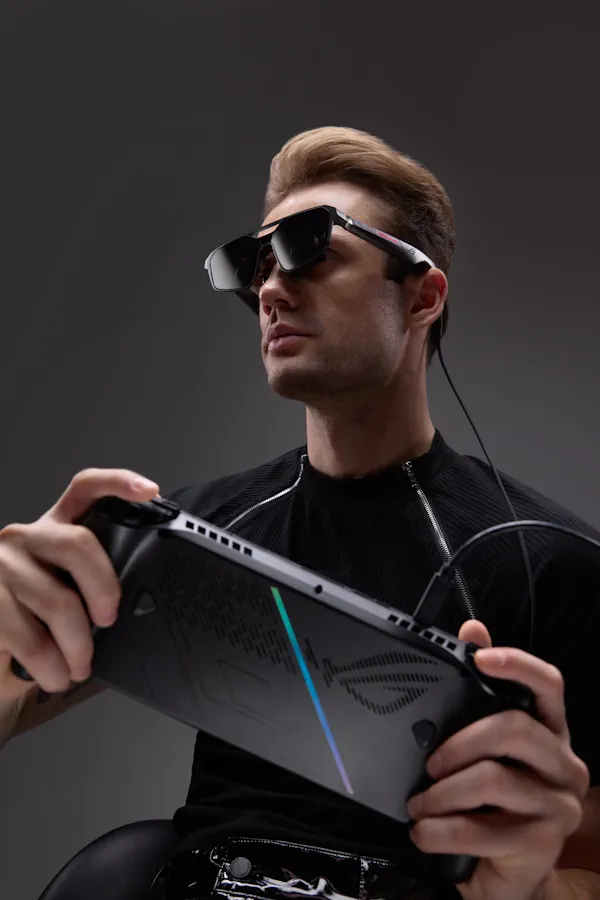 ASUS เปิดตัวแว่นตาเกมมิ่ง ROG XREAL R1 AR Gaming Glasses เล่นเกมภาพใหญ่อย่างเป็นส่วนตัว รีเฟรชเรท 240Hz 3 ROG XREAL R1 AR Gaming Glasses