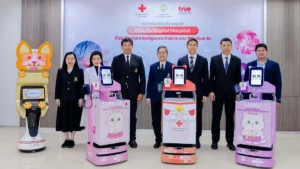 รพ.จุฬาลงกรณ์ และ คณะแพทยศาสตร์ จุฬาฯ ผนึก ทรู ดิจิทัล อัพสเกลความร่วมมือเชิงกลยุทธ์ ส่งหุ่นยนต์ช่วยบริการผู้ป่วย