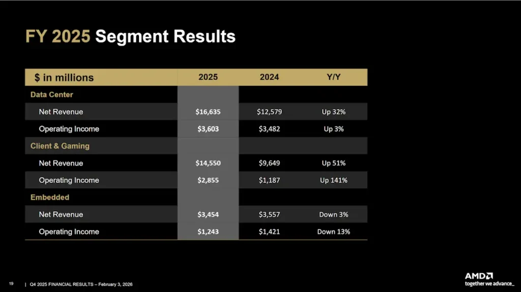 AMD YF 2025 Segment
