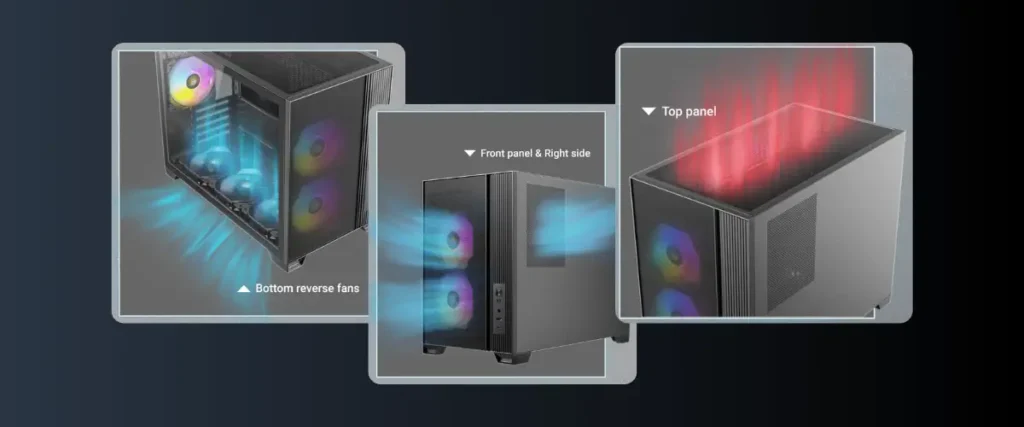 Ascenti เปิดตัว ANTEC FLUX M มาตรฐานใหม่ของเคสสาย Airflow สวย เย็นเหนือระดับ! 4 ANTEC FLUX M 3
