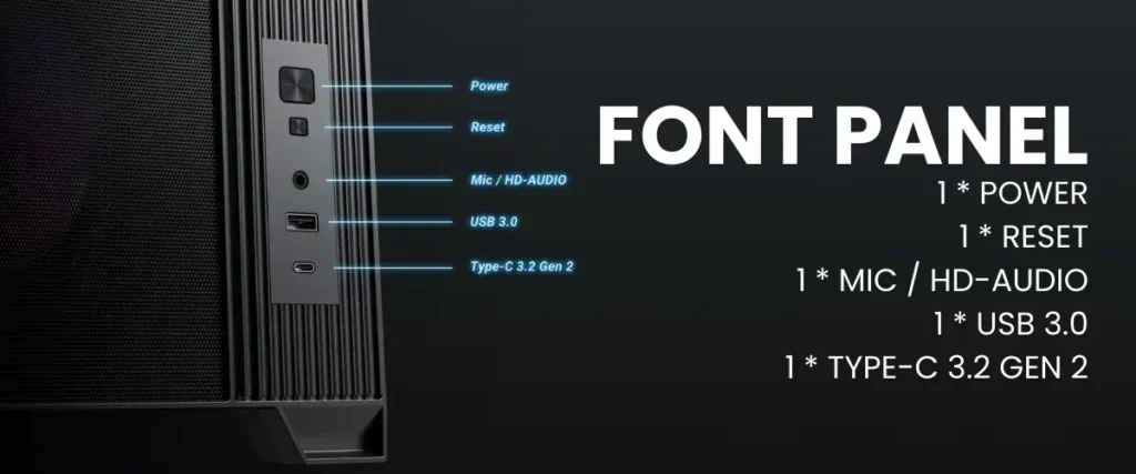 Ascenti เปิดตัว ANTEC FLUX M มาตรฐานใหม่ของเคสสาย Airflow สวย เย็นเหนือระดับ! 10 ANTEC FLUX M 9